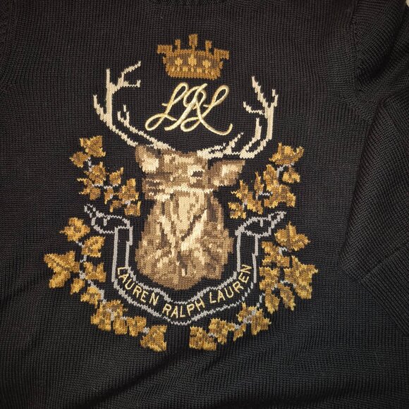 NWT Ralph Lauren Cotton Elk Turtleneck (XL) - Picture 8 of 12